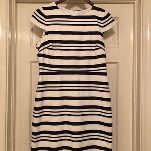 J. Crew Suiting Cap-Sleeve Dress, Size 12